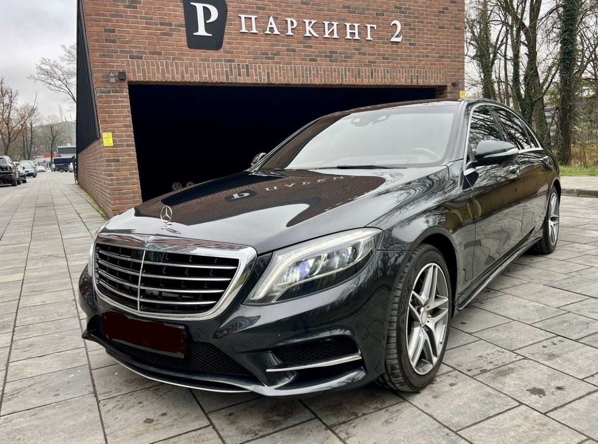 Mercedes S-class AMG — бизнес класс экскурсии Калининград